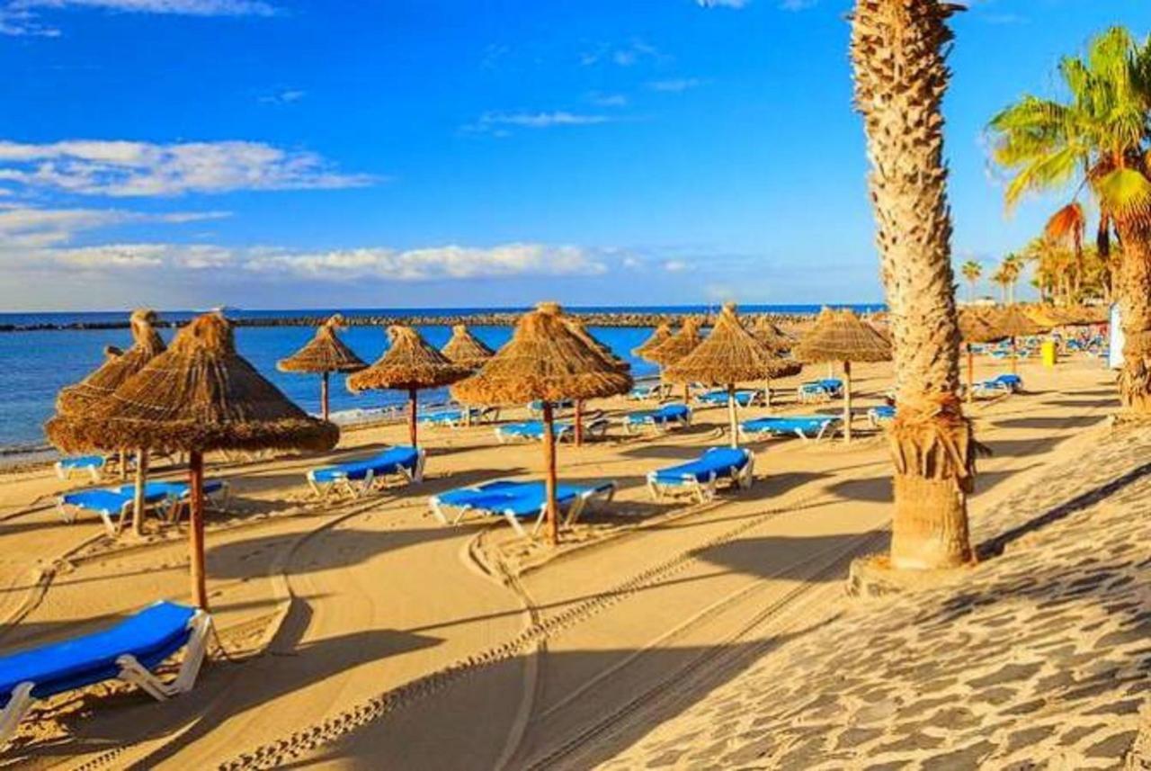 Luxory Dreamy Sunset, Seafront, Direct Access To The Promenade,Wifi,Pool,Free Parking Διαμέρισμα Los Cristianos  Εξωτερικό φωτογραφία