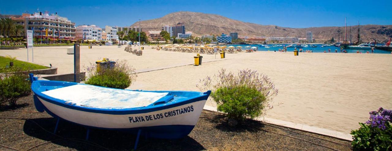 Luxory Dreamy Sunset, Seafront, Direct Access To The Promenade,Wifi,Pool,Free Parking Διαμέρισμα Los Cristianos  Εξωτερικό φωτογραφία